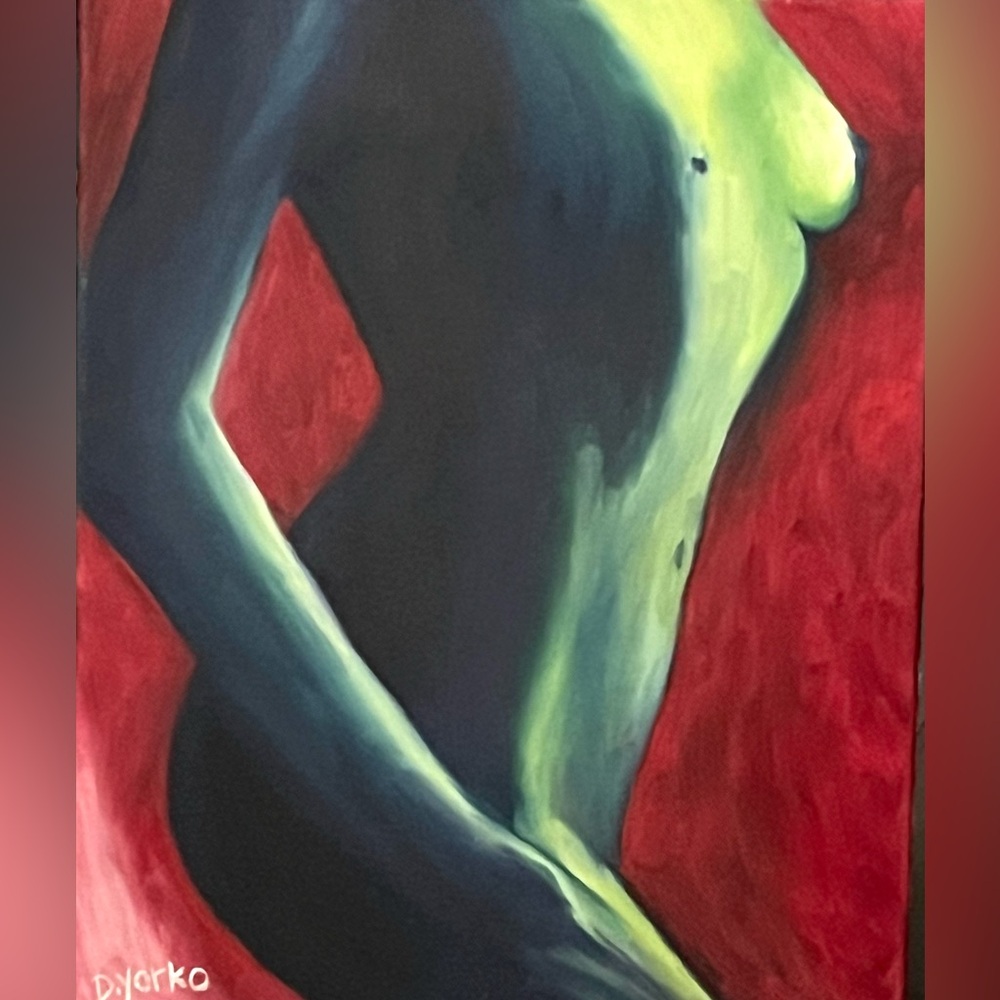 Fine Art Tasteful Nude Original Oil Painting